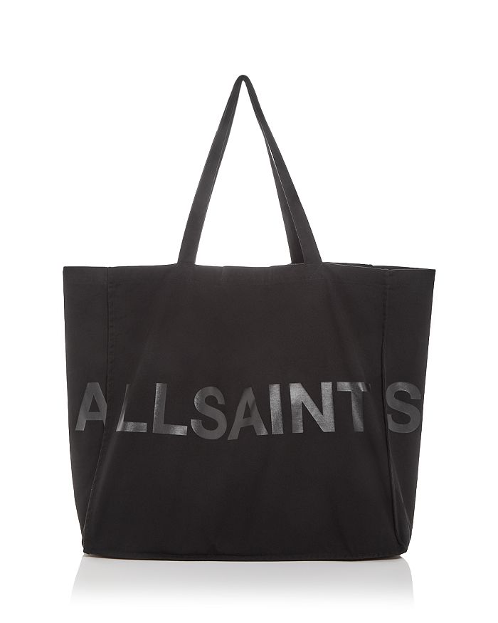 Большая хлопковая сумка Biggy ALLSAINTS, черный
Большая хлопковая сумка Biggy ALLSAINTS, черный
