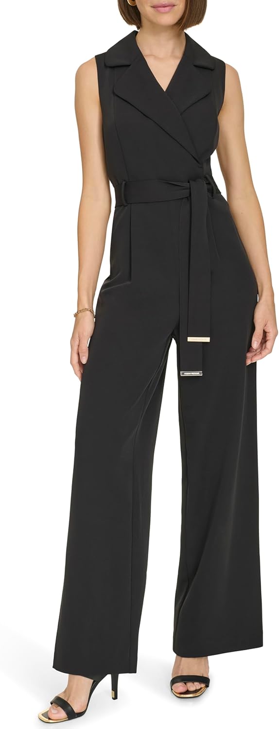 Женский комбинезон Tommy Hilfiger без рукавов с V-образным вырезом и прямыми штанинами, Black
Женский комбинезон Tommy Hilfiger без рукавов с V-образным вырезом и прямыми штанинами, Black