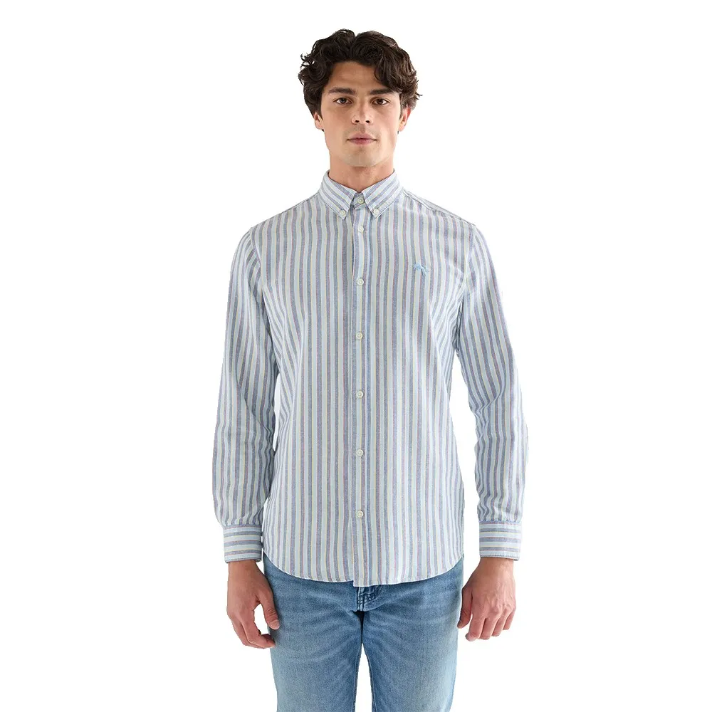 Рубашка с длинным рукавом Wrangler Oxford, синий
Рубашка с длинным рукавом Wrangler Oxford, синий