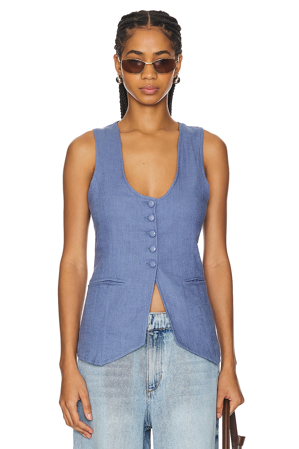 Жилет милли Free People, серый
Жилет милли Free People, серый