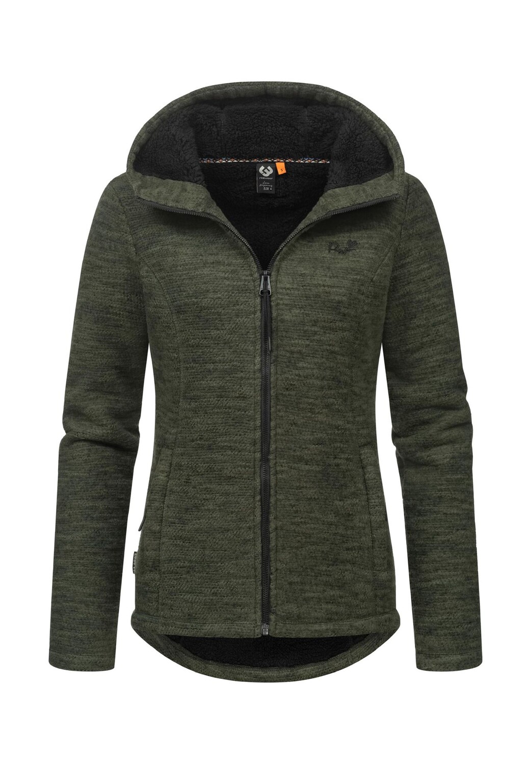 Кардиган с капюшоном Лышка Меланж Ragwear, темно-оливковый
Кардиган с капюшоном Лышка Меланж Ragwear, темно-оливковый