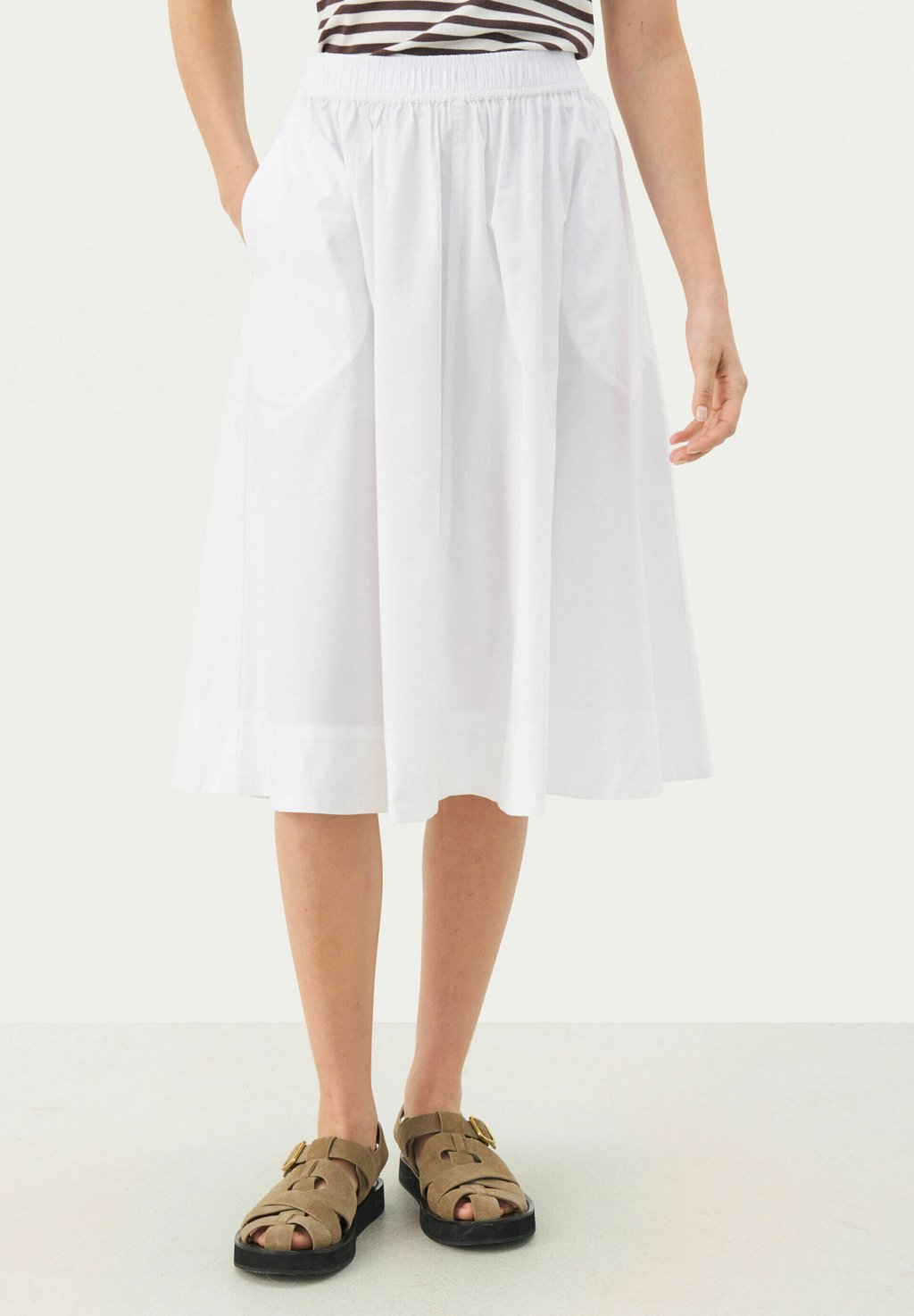 Юбка А-силуэта INGI Part Two, кремовый
Юбка А-силуэта INGI Part Two, кремовый