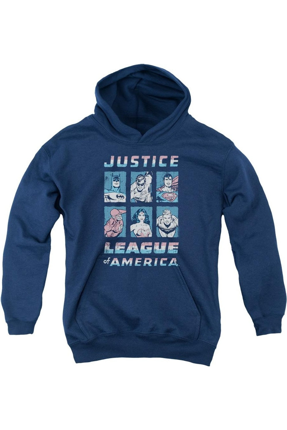 Молодежная толстовка с капюшоном Justice League of America American League Gildan, темно-синий
Молодежная толстовка с капюшоном Justice League of America American League Gildan, темно-синий