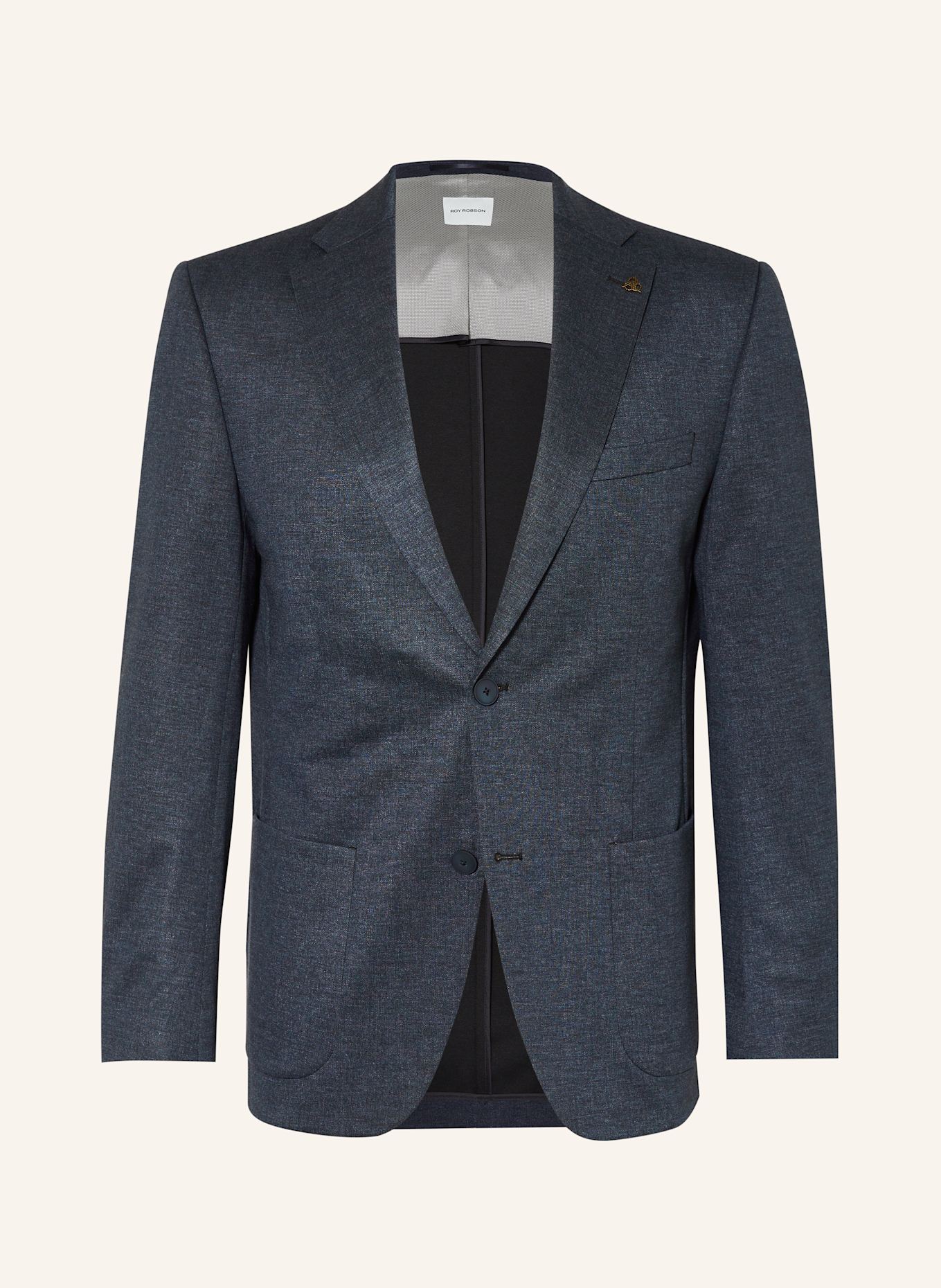 Пиджак из джерси прямого кроя Roy Robson, синий
Пиджак из джерси прямого кроя Roy Robson, синий