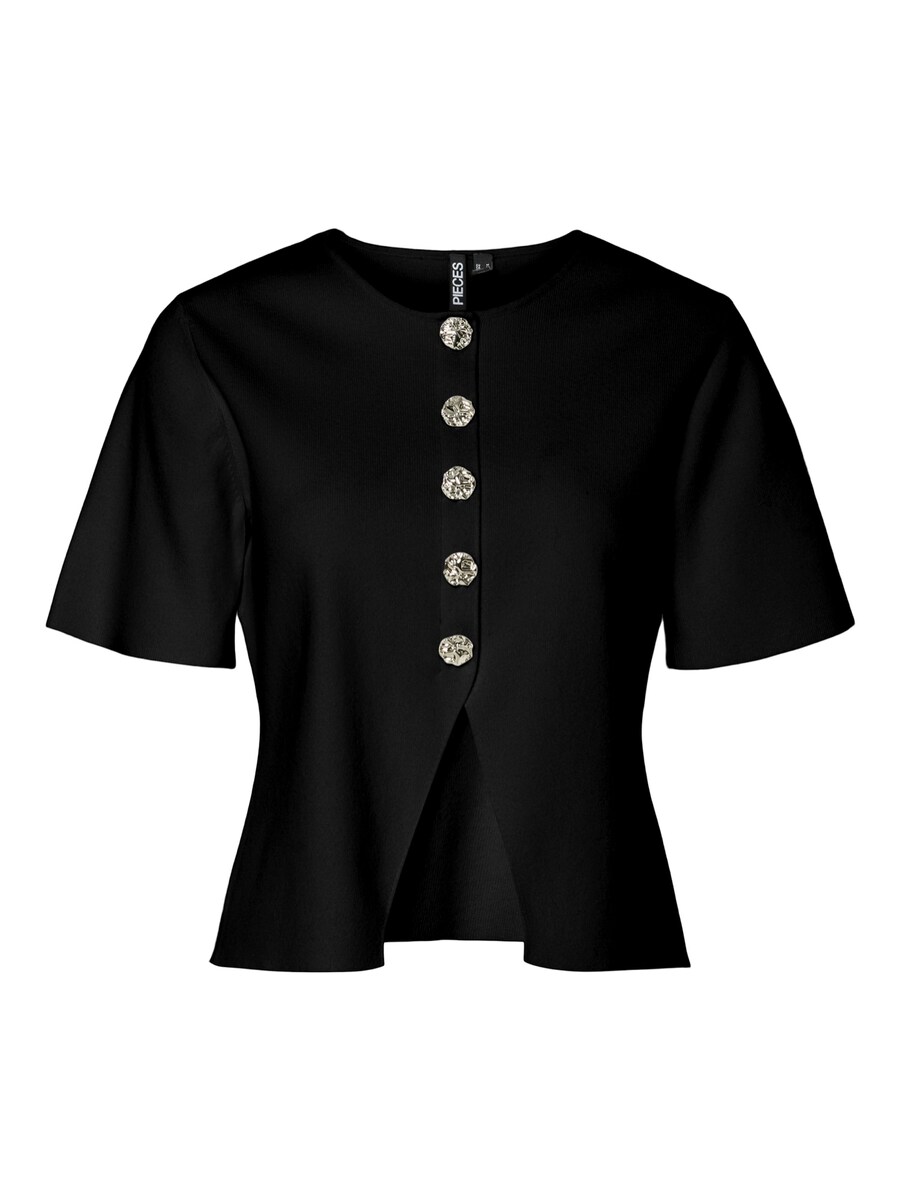 Вязаный кардиган PIECES, черный
Вязаный кардиган PIECES, черный