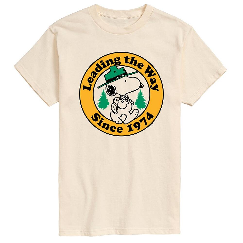 Мужская футболка Peanuts Snoopy Leading The Way с графическим рисунком Licensed Character, цвет Cream
Мужская футболка Peanuts Snoopy Leading The Way с графическим рисунком Licensed Character, цвет Cream