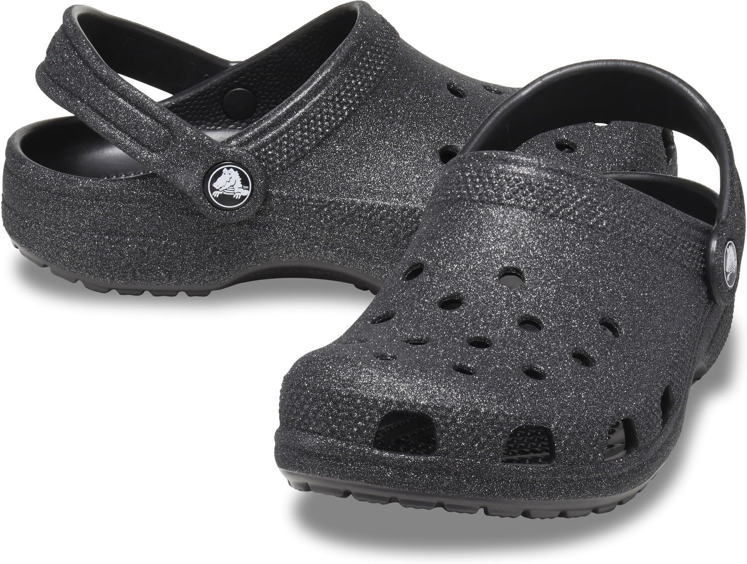 Сабо Classic Glitter Clog Crocs, цвет Black Glitter
Сабо Classic Glitter Clog Crocs, цвет Black Glitter