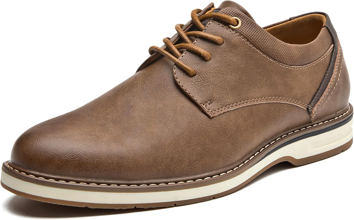 Мужские классические туфли оксфорды для повседневной носки, деловой и официальной обстановки, с шнуровкой Clowse, Brown-01
Мужские классические туфли оксфорды для повседневной носки, деловой и официальной обстановки, с шнуровкой Clowse, Brown-01