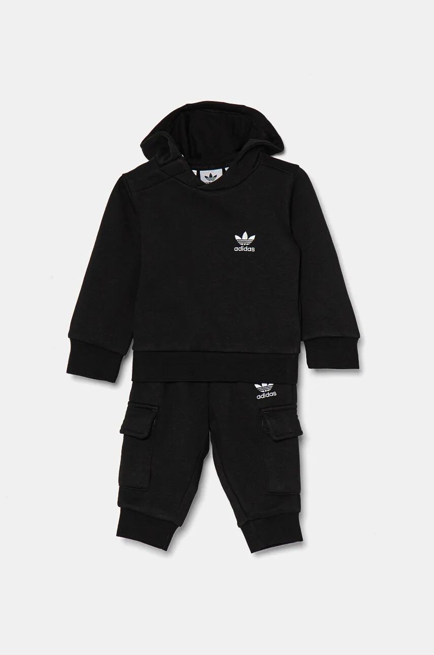 Детский спортивный костюм adidas Originals HOODIE SET, черный 
Детский спортивный костюм adidas Originals HOODIE SET, черный