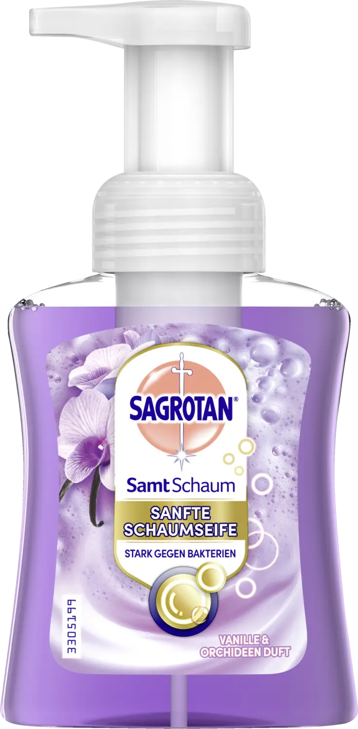 Жидкое мыло Sagrotan Samt Schaum Sanfte Schaumseife Vanille & Orchidee
Жидкое мыло Sagrotan Samt Schaum Sanfte Schaumseife Vanille & Orchidee
