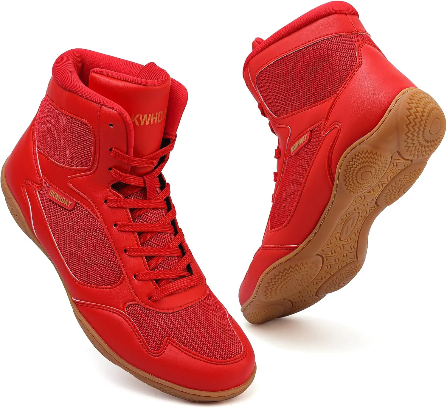 Борцовки для мужчин Боксерские кроссовки для мужчин Профессиональные борцовские ботинки Высокие фитнес-кроссовки для тяжелой атлетики и пауэрлифтинга BKWHDAY, красный
Борцовки для мужчин Боксерские кроссовки для мужчин Профессиональные борцовские ботинки Высокие фитнес-кроссовки для тяжелой атлетики и пауэрлифтинга BKWHDAY, красный