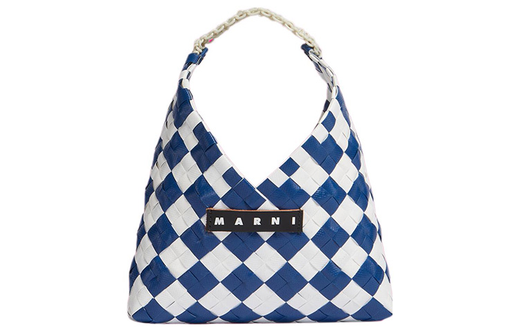 MARNI Полипропиленовая женская сумка сине-белая
MARNI Полипропиленовая женская сумка сине-белая