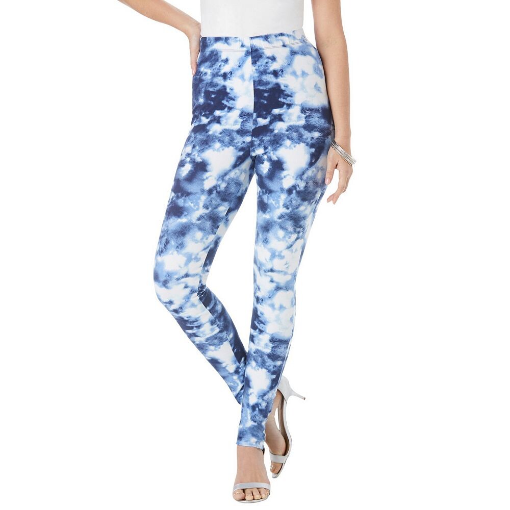 Женские эластичные леггинсы больших размеров Roaman длиной до щиколотки Roaman's, цвет Navy Acid Tie Dye
Женские эластичные леггинсы больших размеров Roaman длиной до щиколотки Roaman's, цвет Navy Acid Tie Dye