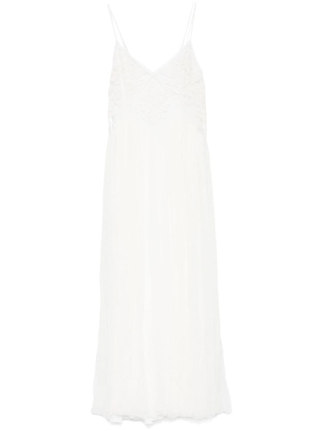 TWINSET макси-платье с цветочной аппликацией, белый
TWINSET макси-платье с цветочной аппликацией, белый