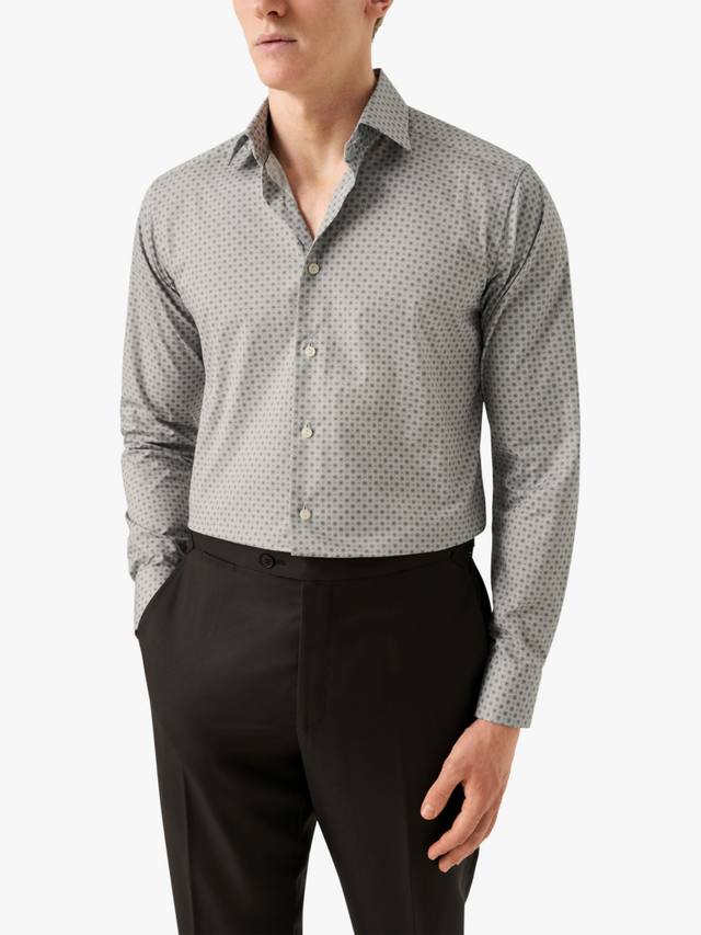 Футболка с цветочным принтом из хлопкового твила Eton, Beige
Футболка с цветочным принтом из хлопкового твила Eton, Beige