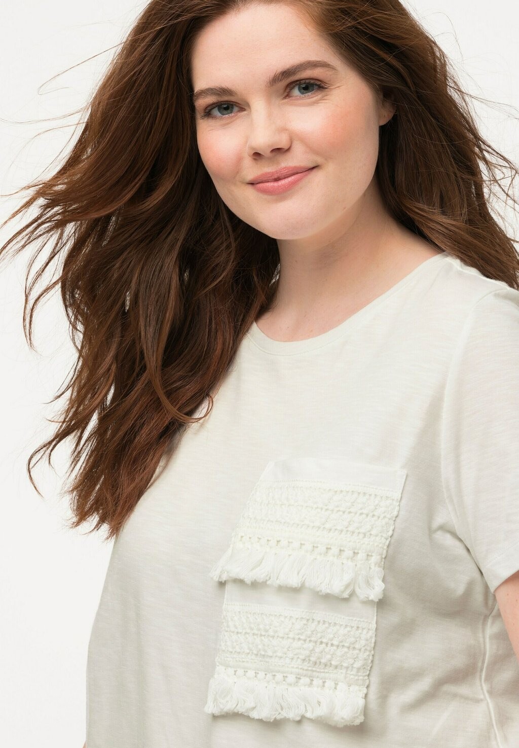 Футболка с принтом Ulla Popken, белый
Футболка с принтом Ulla Popken, белый