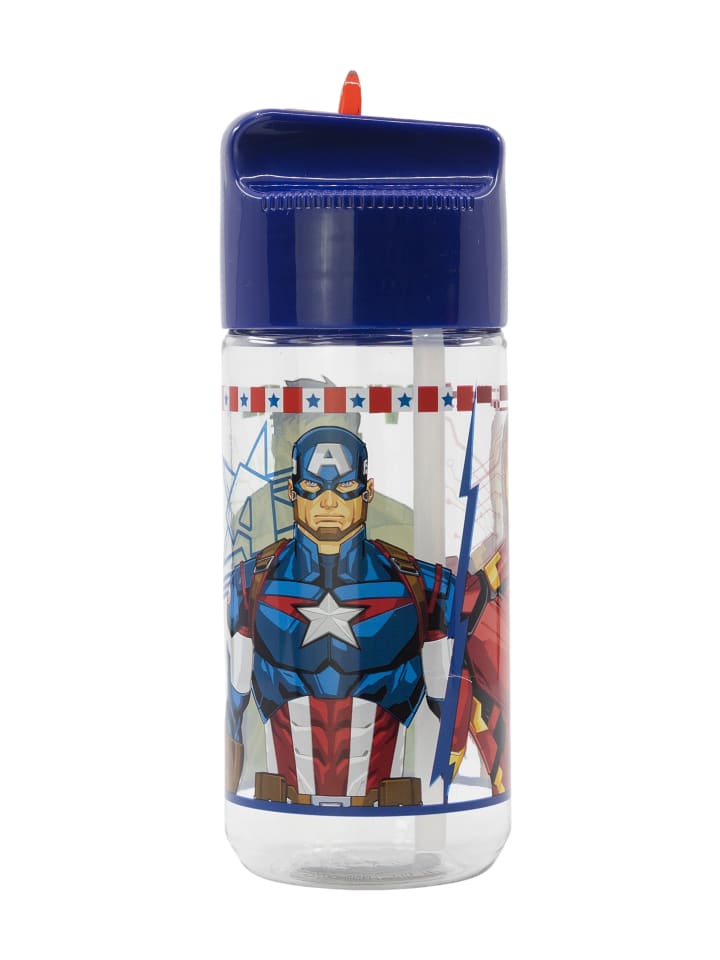 Avengers Бутылка для воды объемом 430 мл, разноцветная
Avengers Бутылка для воды объемом 430 мл, разноцветная