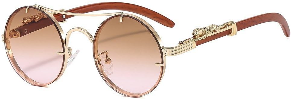 Модные круглые солнцезащитные очки класса люкс для женщин и мужчин, ретро-очки в металлической оправе, трендовые модели, защита от ультрафиолета UV400 TKKTLLT, Gold Tea
Модные круглые солнцезащитные очки класса люкс для женщин и мужчин, ретро-очки в металлической оправе, трендовые модели, защита от ультрафиолета UV400 TKKTLLT, Gold Tea