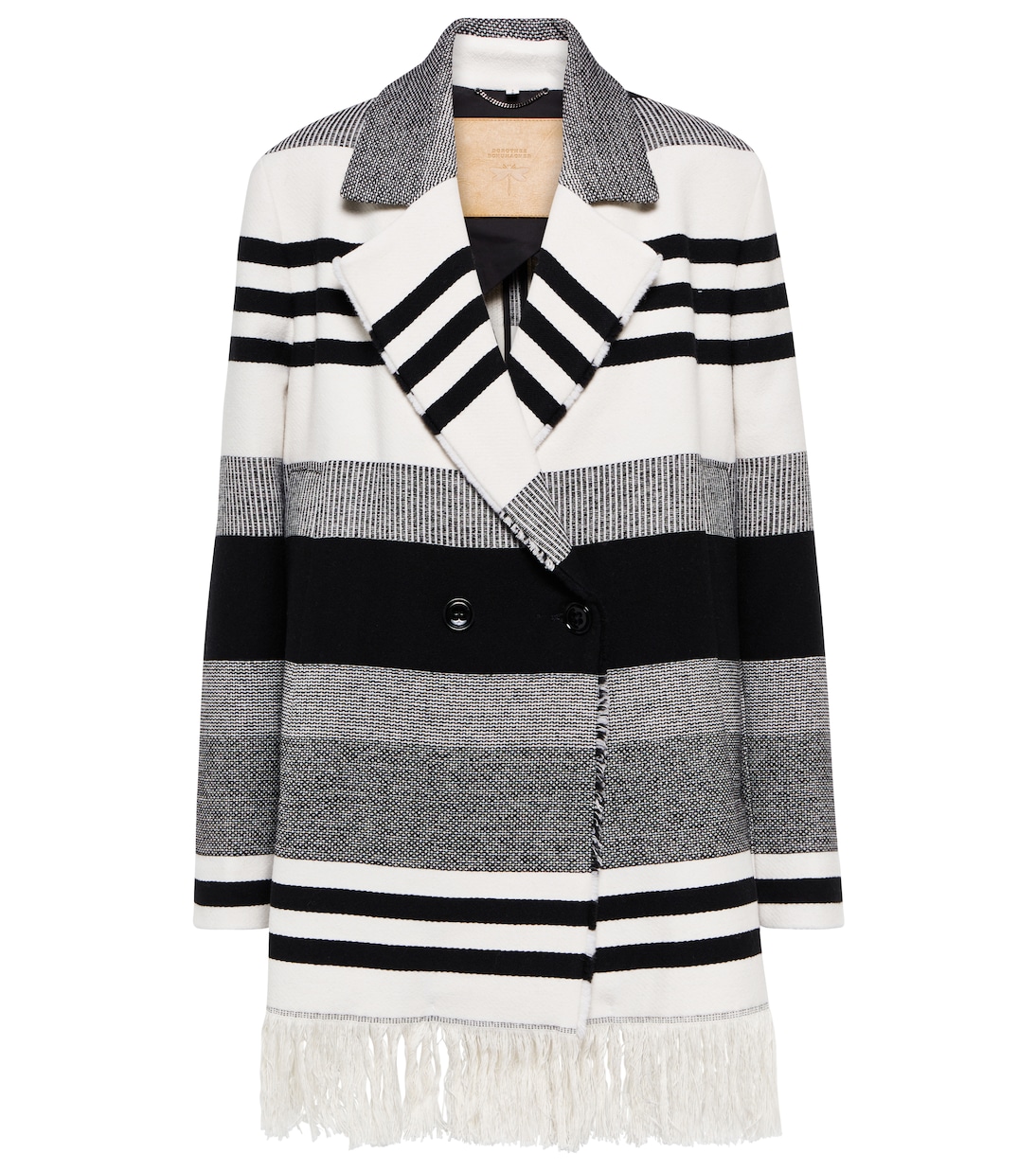 Полосатая куртка класса люкс из хлопка и шерсти Dorothee Schumacher, Beige Black
Полосатая куртка класса люкс из хлопка и шерсти Dorothee Schumacher, Beige Black
