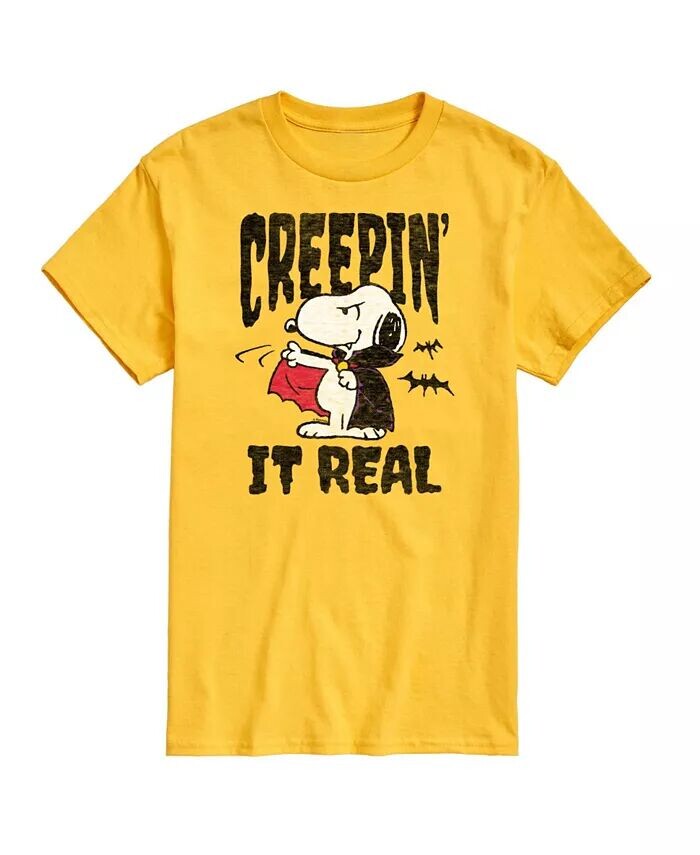 Мужская футболка с коротким рукавом Hybrid Apparel Peanuts Vampire AIRWAVES, желтый
Мужская футболка с коротким рукавом Hybrid Apparel Peanuts Vampire AIRWAVES, желтый
