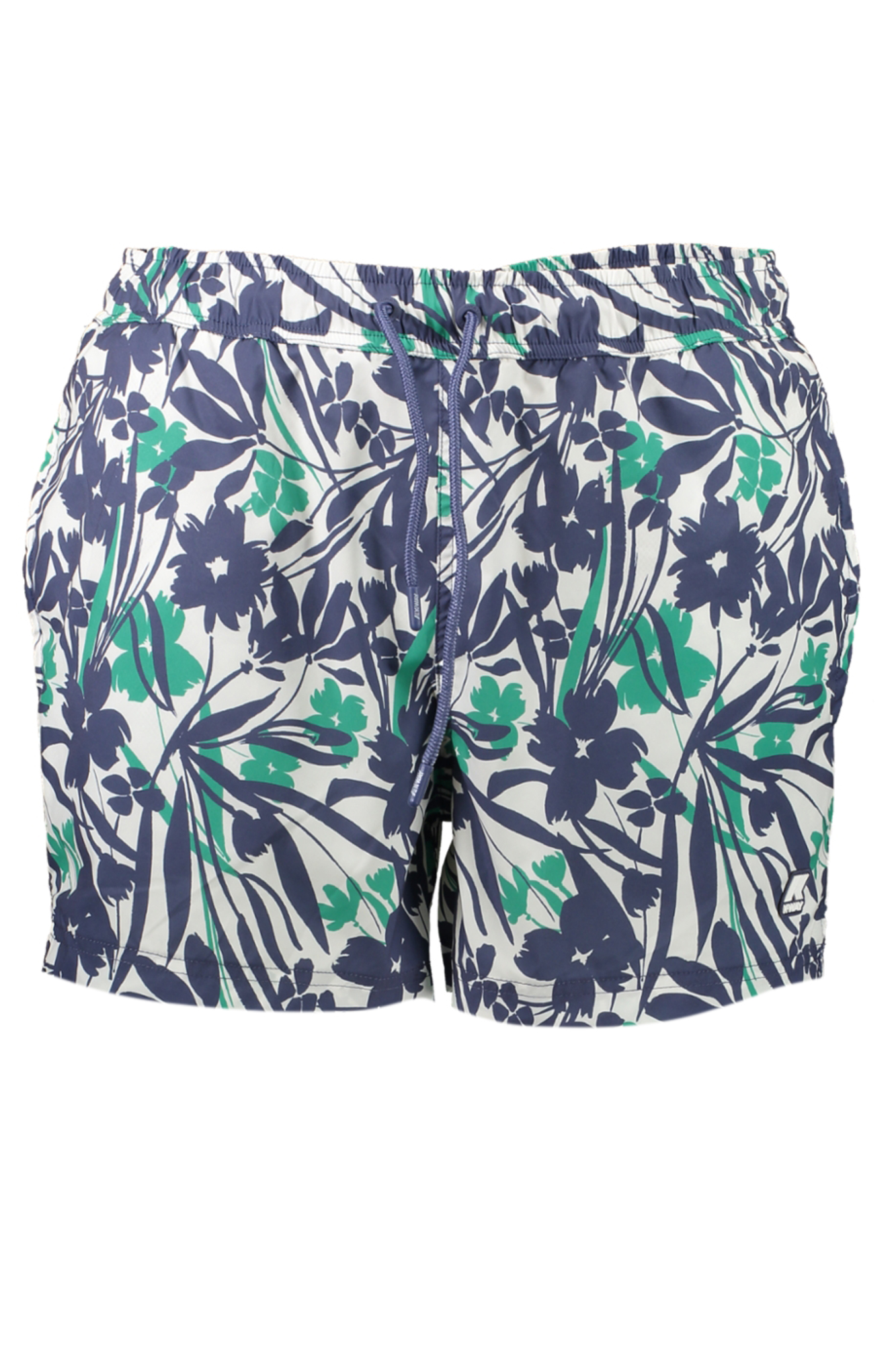 Мужские шорты K-Way пляжные с узором, белый/синий
Мужские шорты K-Way пляжные с узором, белый/синий