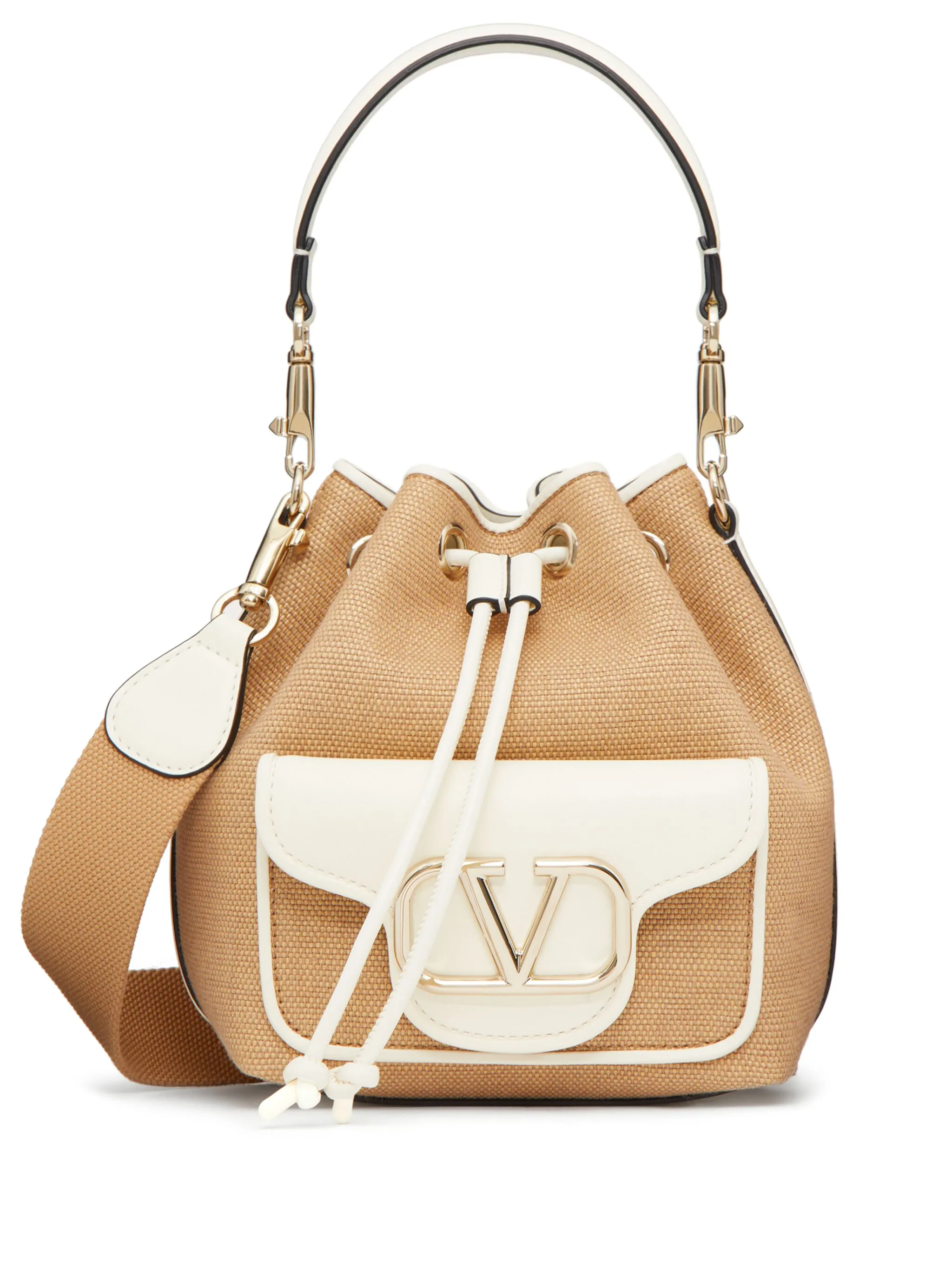 Сумка-ведро Locò из рафии Valentino Garavani, бежевый
Сумка-ведро Locò из рафии Valentino Garavani, бежевый