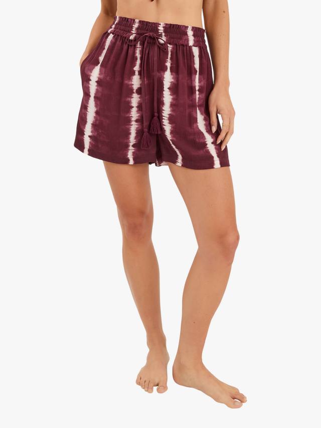 Тай-дай пляжные шорты Accessorize, Burgundy
Тай-дай пляжные шорты Accessorize, Burgundy