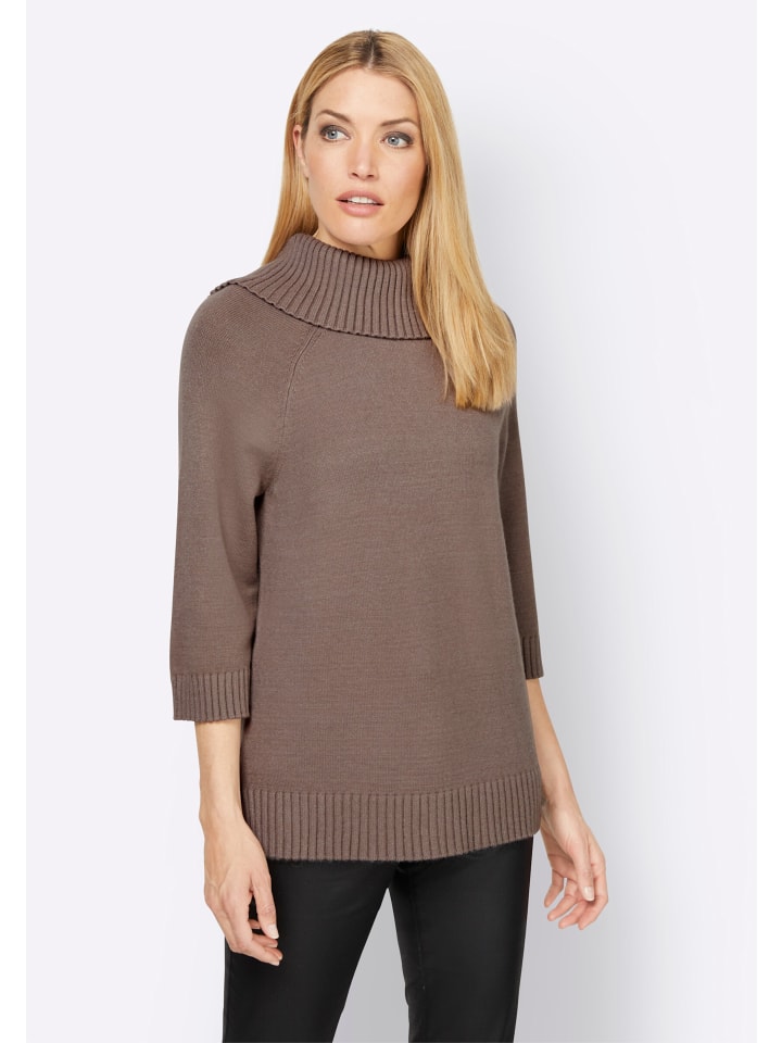 Водолазка серо-коричневого цвета Heine
Водолазка серо-коричневого цвета Heine