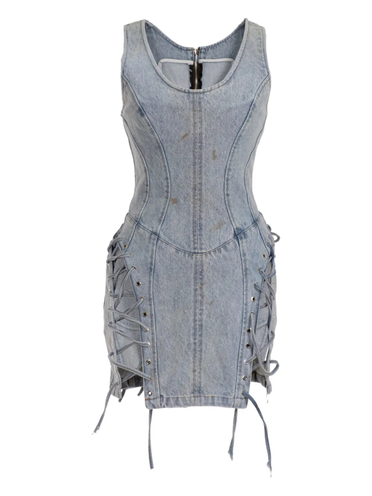 Мини-платье из хлопка Natasha Zinko, синий
Мини-платье из хлопка Natasha Zinko, синий