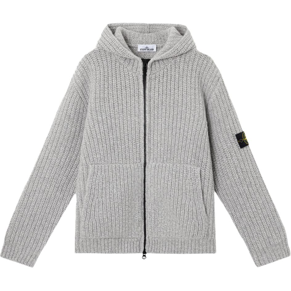 Капюшон с застежкой-молнией STONE ISLAND, серый
Капюшон с застежкой-молнией STONE ISLAND, серый
