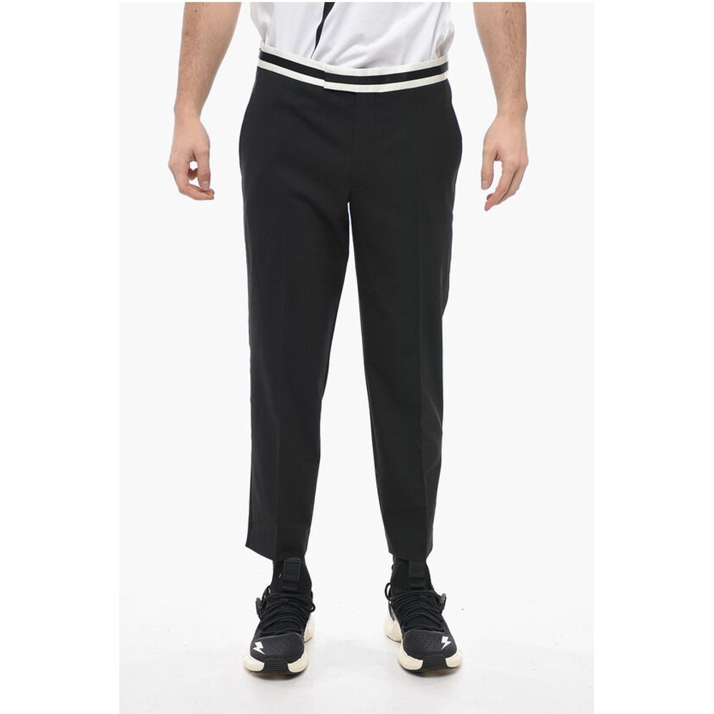 Облегающие брюки JAMIE с контрастными деталями Neil Barrett, Black
Облегающие брюки JAMIE с контрастными деталями Neil Barrett, Black