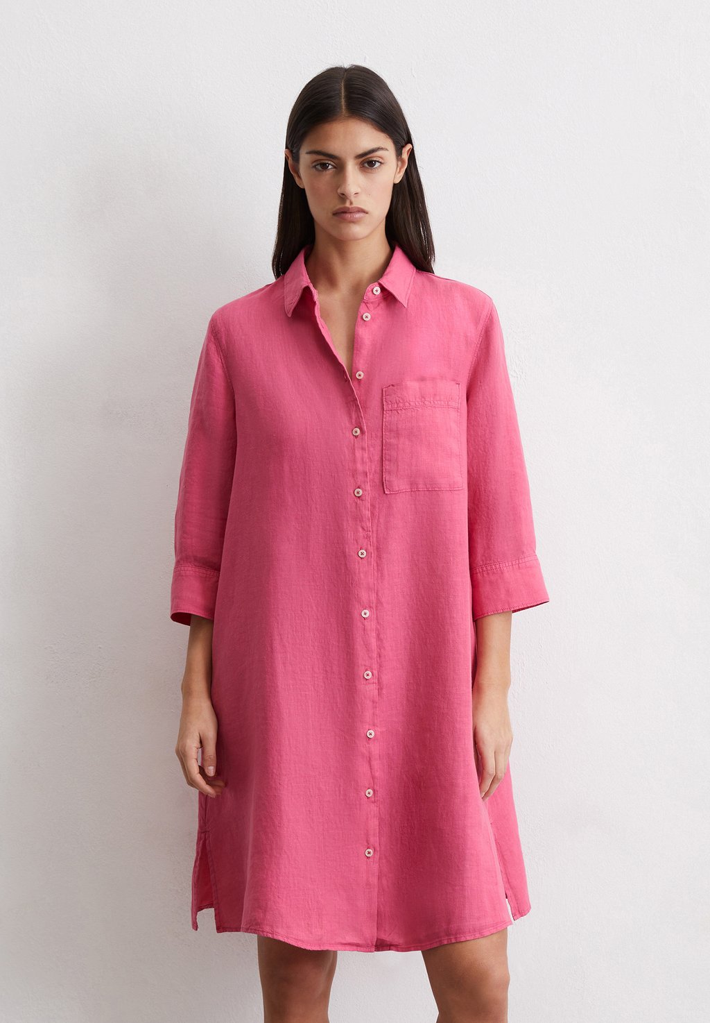 Платье-рубашка A SHAPED 3/4 SLEEVE SHORT LENGTH BREAST POCKET Marc O'Polo, светло-розовый
Платье-рубашка A SHAPED 3/4 SLEEVE SHORT LENGTH BREAST POCKET Marc O'Polo, светло-розовый