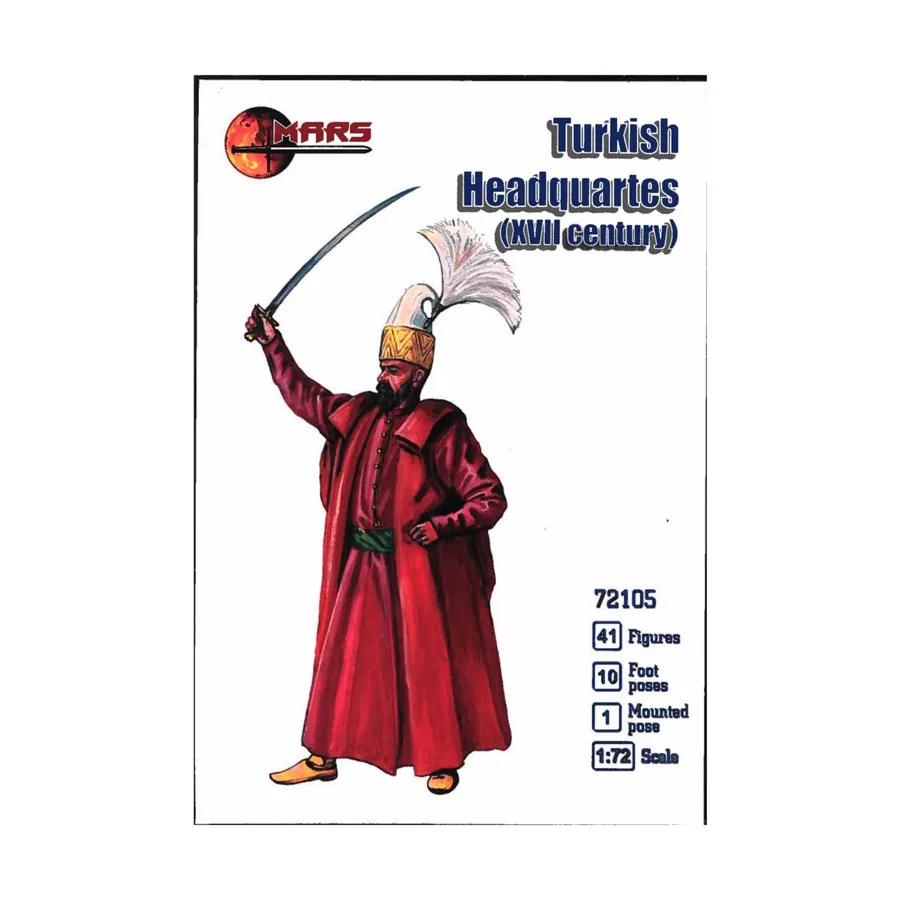 Турецкая штаб-квартира, XVII Century Miniatures (1:72) (Mars Figures) 
Турецкая штаб-квартира, XVII Century Miniatures (1:72) (Mars Figures)
