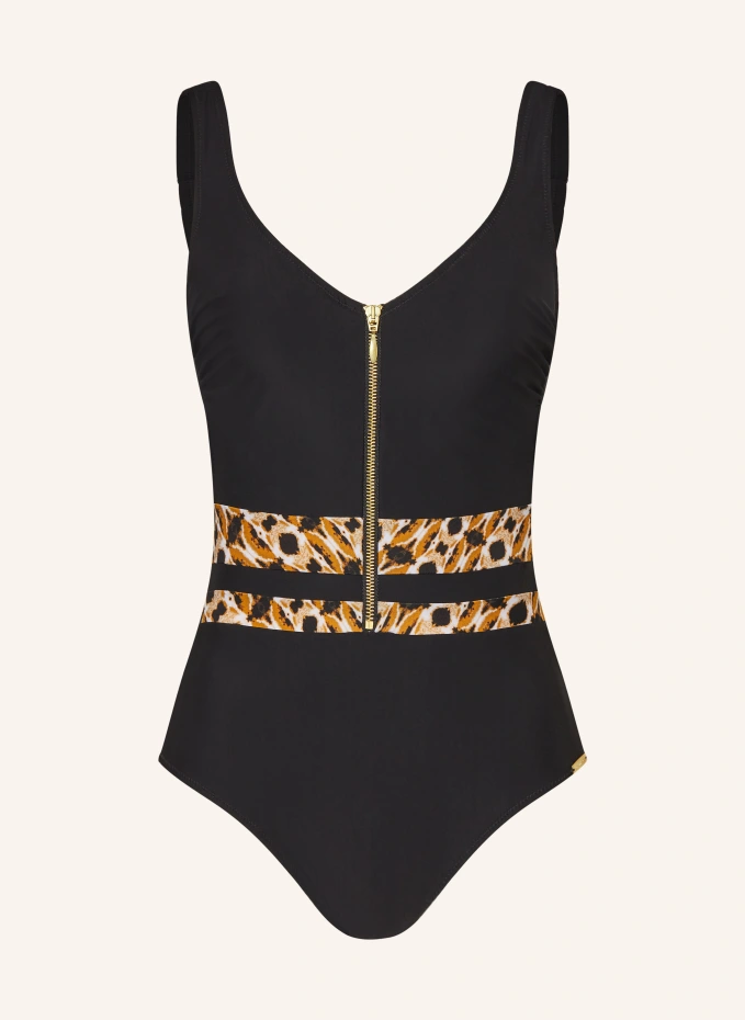 Фасонный купальник animal accents Charmline, черный
Фасонный купальник animal accents Charmline, черный