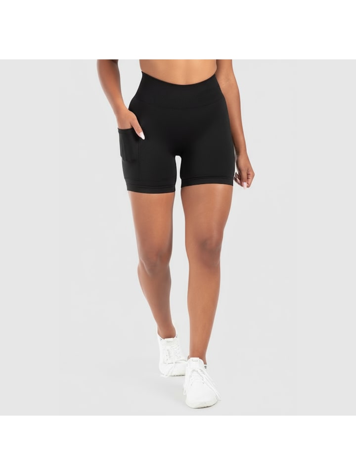 Бесшовные шорты Temmy Pocket черного цвета SMILODOX
Бесшовные шорты Temmy Pocket черного цвета SMILODOX