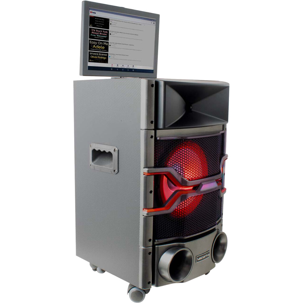 VocoPro Wi-Fi-Rocker 120W Karaoke System with 14" WIFI-ROCKER
VocoPro Wi-Fi-Rocker 120W Karaoke System with 14" WIFI-ROCKER