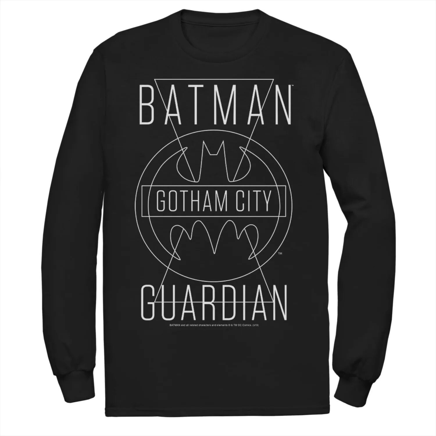 Мужская футболка DC Comics Batman Gotham City Guardian с текстовым плакатом Licensed Character
Мужская футболка DC Comics Batman Gotham City Guardian с текстовым плакатом Licensed Character