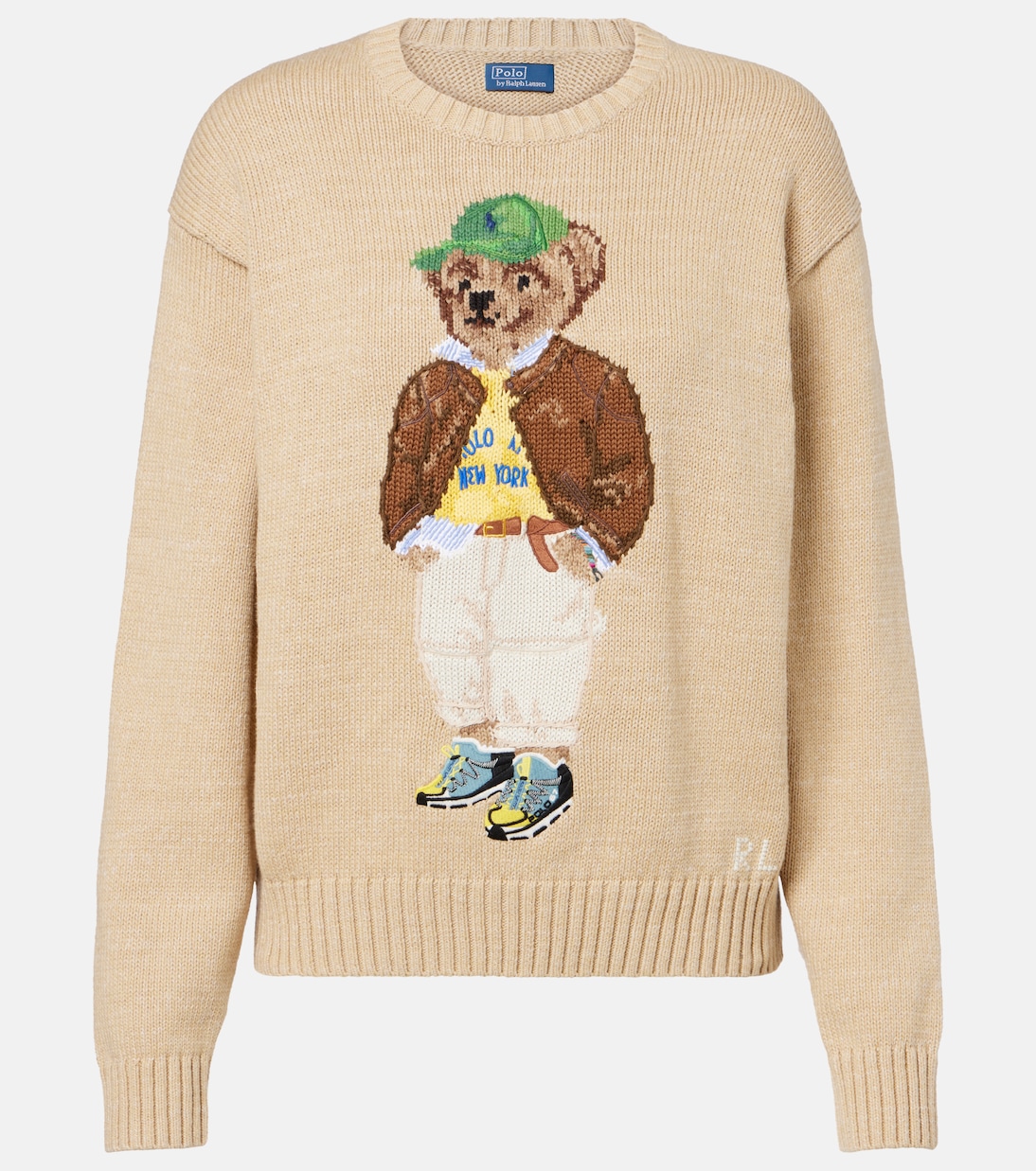 Свитер из хлопка с интарсией Polo Bear Polo Ralph Lauren, Tan Multi
Свитер из хлопка с интарсией Polo Bear Polo Ralph Lauren, Tan Multi
