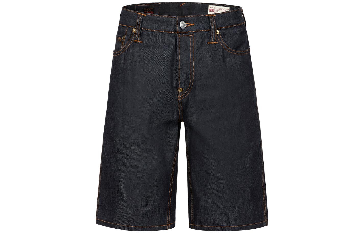 Джинсовые шорты мужские индиго Evisu, индиго
Джинсовые шорты мужские индиго Evisu, индиго