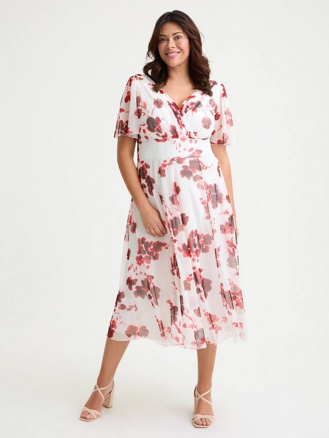 Платье миди Victoria Floral с рукавами ангел Scarlett & Jo, Cream/Red
Платье миди Victoria Floral с рукавами ангел Scarlett & Jo, Cream/Red