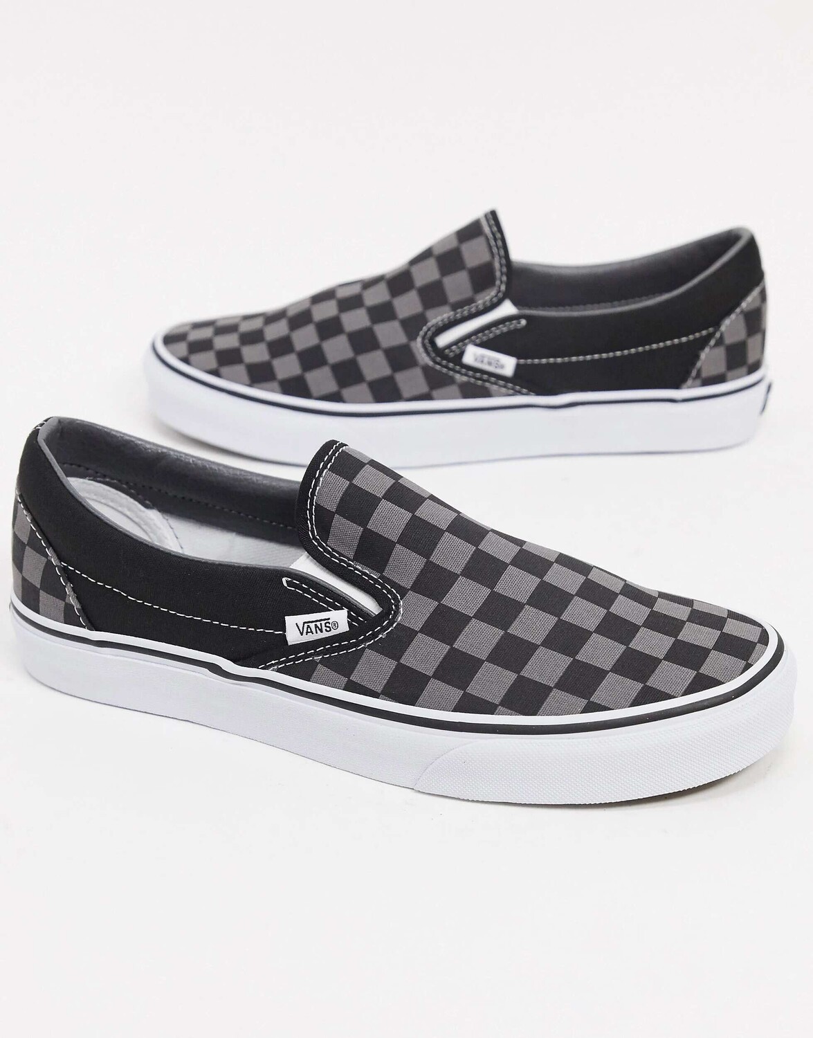 Кроссовки без шнуровки Vans Classic в черно-серую шахматную клетку, Черный, Кроссовки без шнуровки Vans Classic в черно-серую шахматную клетку
Кроссовки без шнуровки Vans Classic в черно-серую шахматную клетку, Черный, Кроссовки без шнуровки Vans Classic в черно-серую шахматную клетку