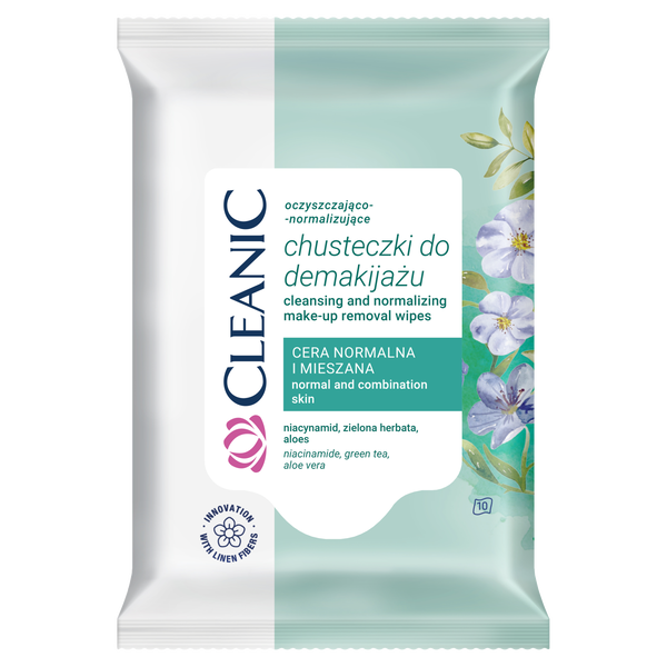 Очищающие и нормализующие салфетки для снятия макияжа, 10 шт./1 упаковка. Cleanic
Очищающие и нормализующие салфетки для снятия макияжа, 10 шт./1 упаковка. Cleanic
