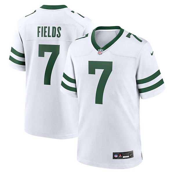 Мужская игровая футболка Justin Fields Legacy White New York Jets Nike
Мужская игровая футболка Justin Fields Legacy White New York Jets Nike