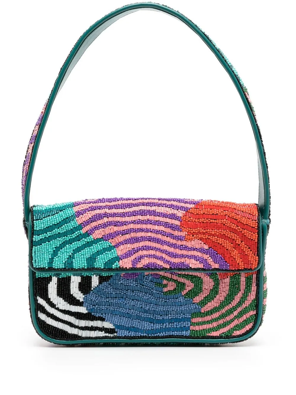 Сумка на плечо Tommy с бисером Staud, мультиколор
Сумка на плечо Tommy с бисером Staud, мультиколор