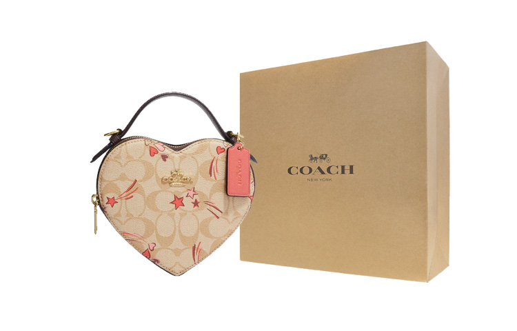 COACH Холщовая сумка с кожаным сердцем в форме сердца коробка сумка через плечо маленький размер женская хаки
COACH Холщовая сумка с кожаным сердцем в форме сердца коробка сумка через плечо маленький размер женская хаки