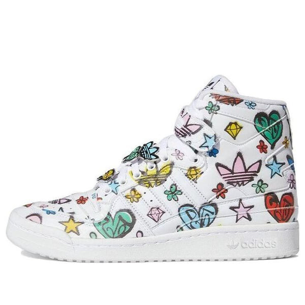 Кроссовки jeremy scott x forum 84 высокие Adidas, белый
Кроссовки jeremy scott x forum 84 высокие Adidas, белый