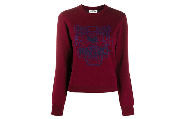 Свитер женский Kenzo с логотипом, бордовый
Свитер женский Kenzo с логотипом, бордовый