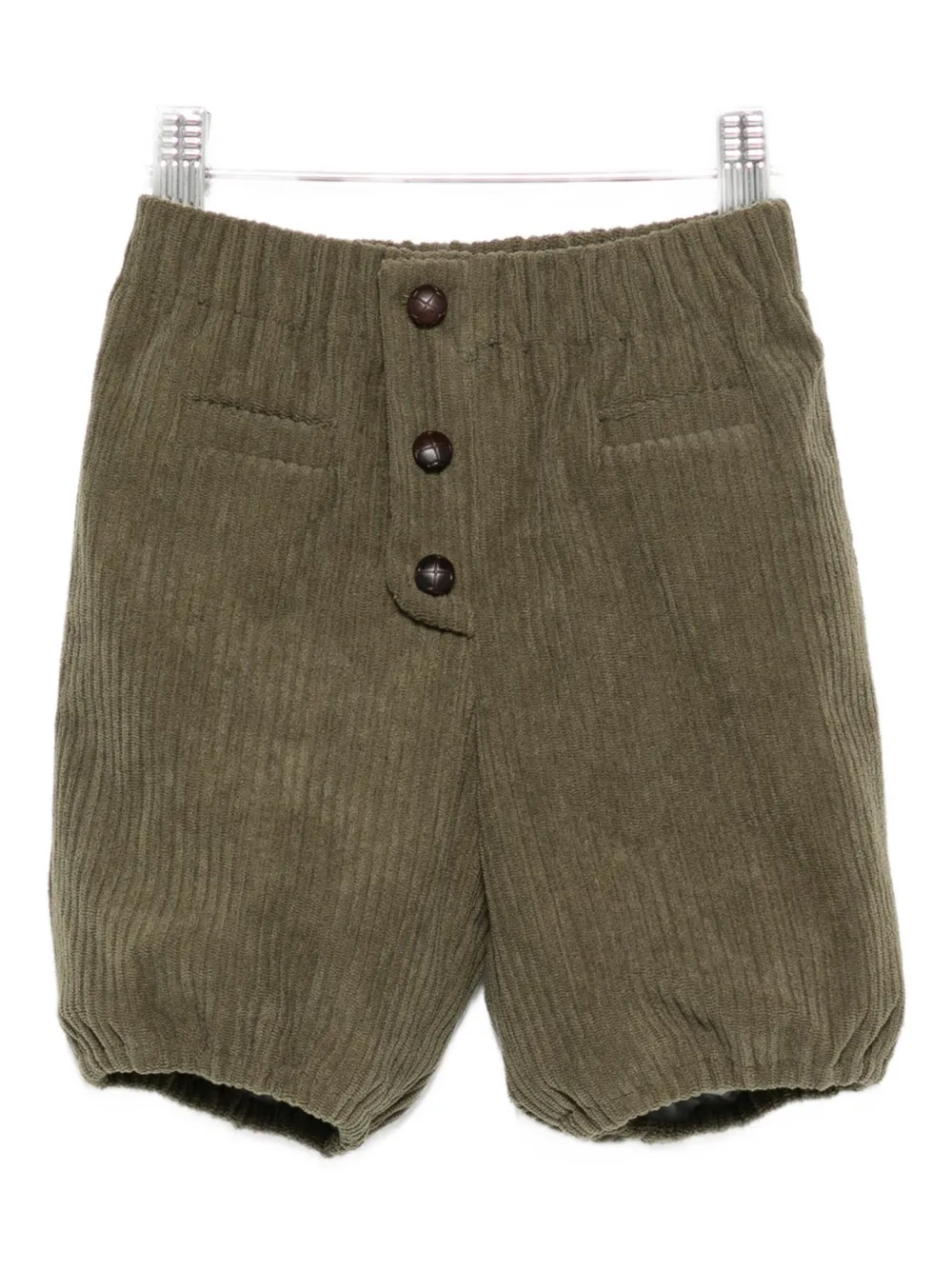 Вельветовые шорты на пуговицах La Stupenderia, зеленый
Вельветовые шорты на пуговицах La Stupenderia, зеленый