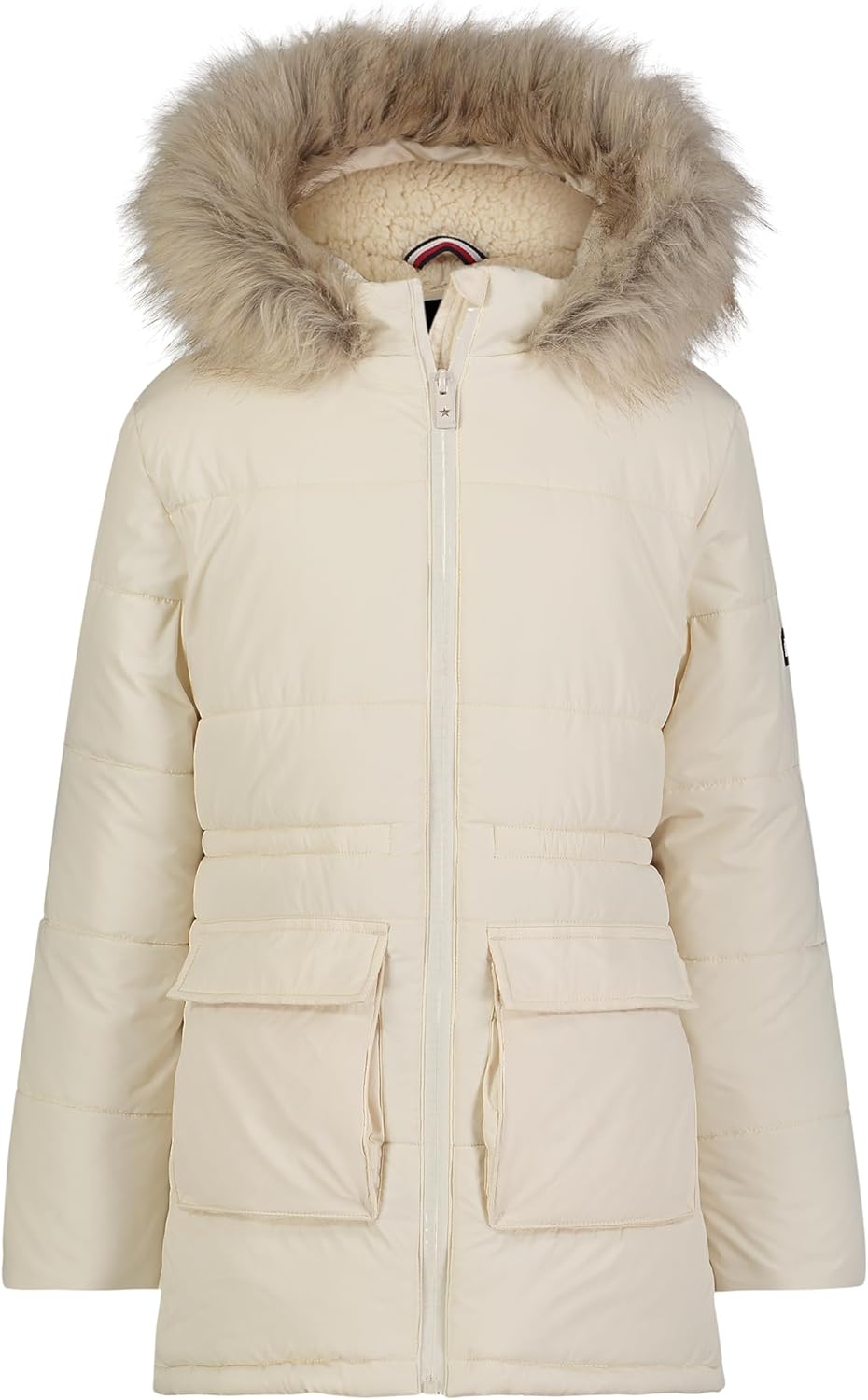Длинная куртка Tommy Hilfiger для девочек с подкладкой из флиса, Anorak White
Длинная куртка Tommy Hilfiger для девочек с подкладкой из флиса, Anorak White