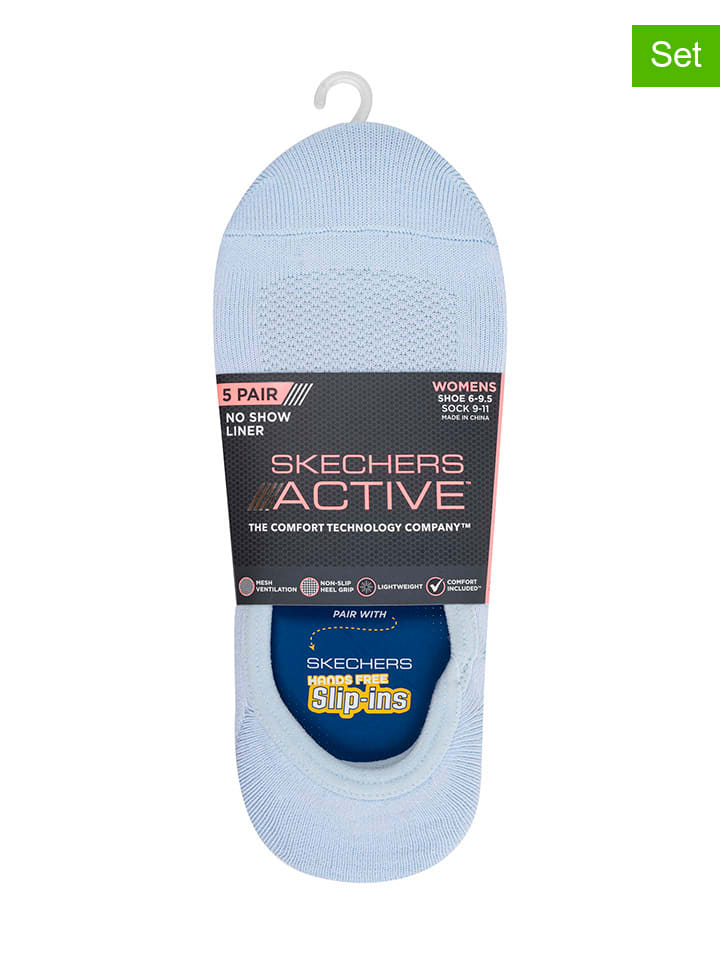 Skechers Набор из 3 носков светло-голубого/зеленого цвета
Skechers Набор из 3 носков светло-голубого/зеленого цвета